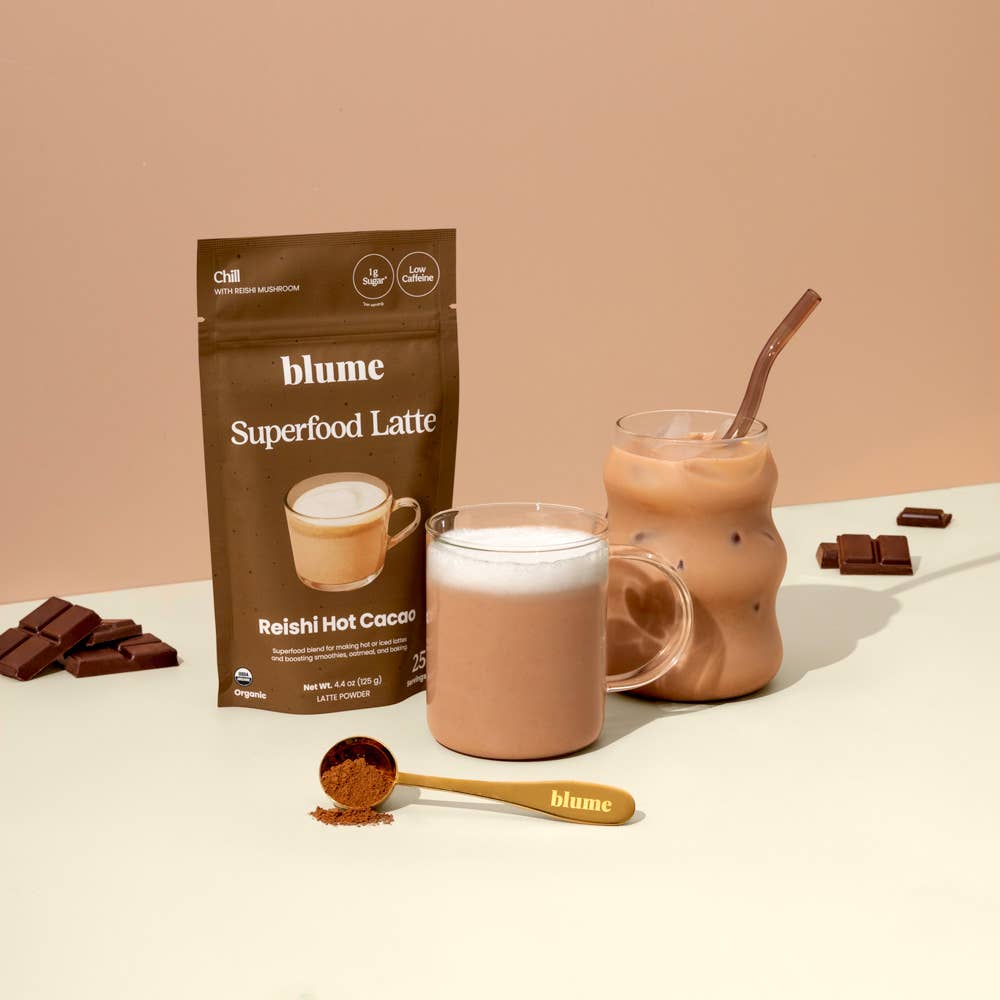 Blume Superfood Latte Powder, Reishi Hot Cacao – With Love Collective